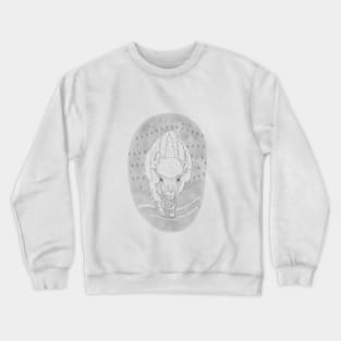 White Buffalo spirit animal Crewneck Sweatshirt